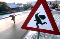 Foto van Julenissen in Drbak in Noorwegen hier woont de Kerstman